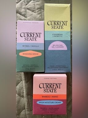 Current State Cleanser Serum & Moisturizer 3 Pack